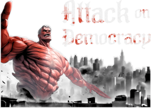 Attack on Democracy - sötét termékre